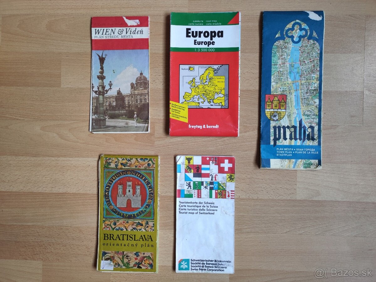 Pohľadnice, Knihy, Mapy, Vlajka USA, Vstupné lístky - 3