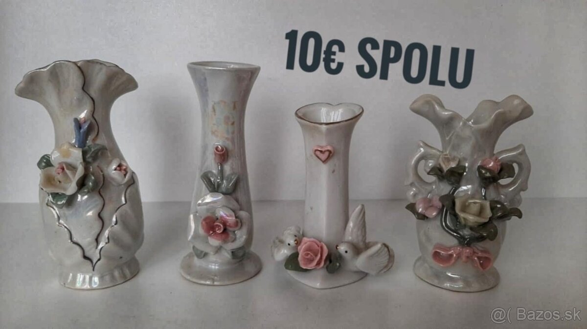 Porcelánové sošky a vázičky - 3