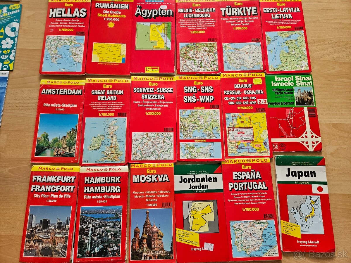 Mapy, viac ako 60 kusov - 3