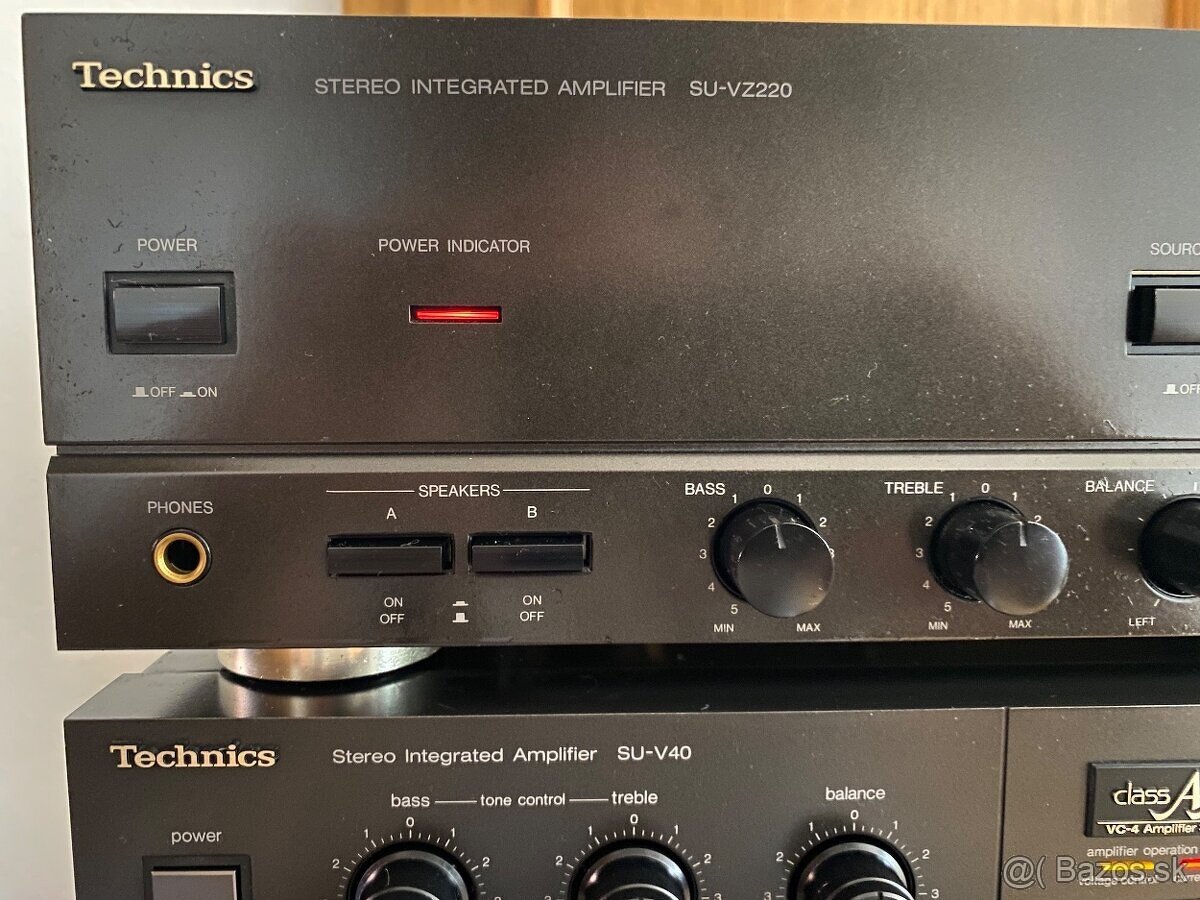 Predam 2 x zosilovac a 2 x gramo TECHNICS a iné HI-FI - 3