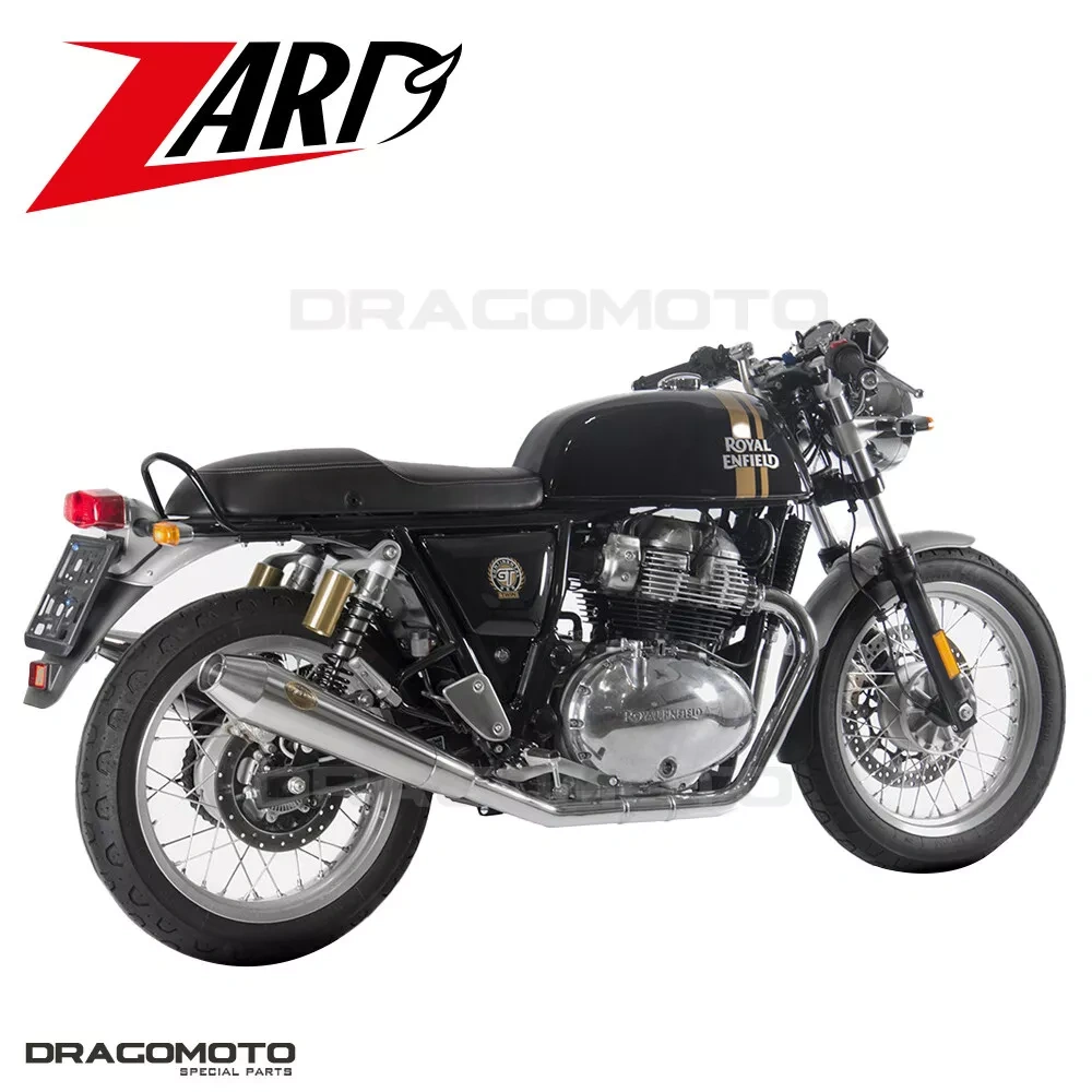 Royal Enfield koncovka výfuku ZARD IXON RACE dvojitá INT GT - 3