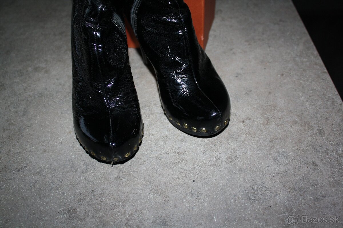 Baldinini kozene cižmy vel.36 - 3