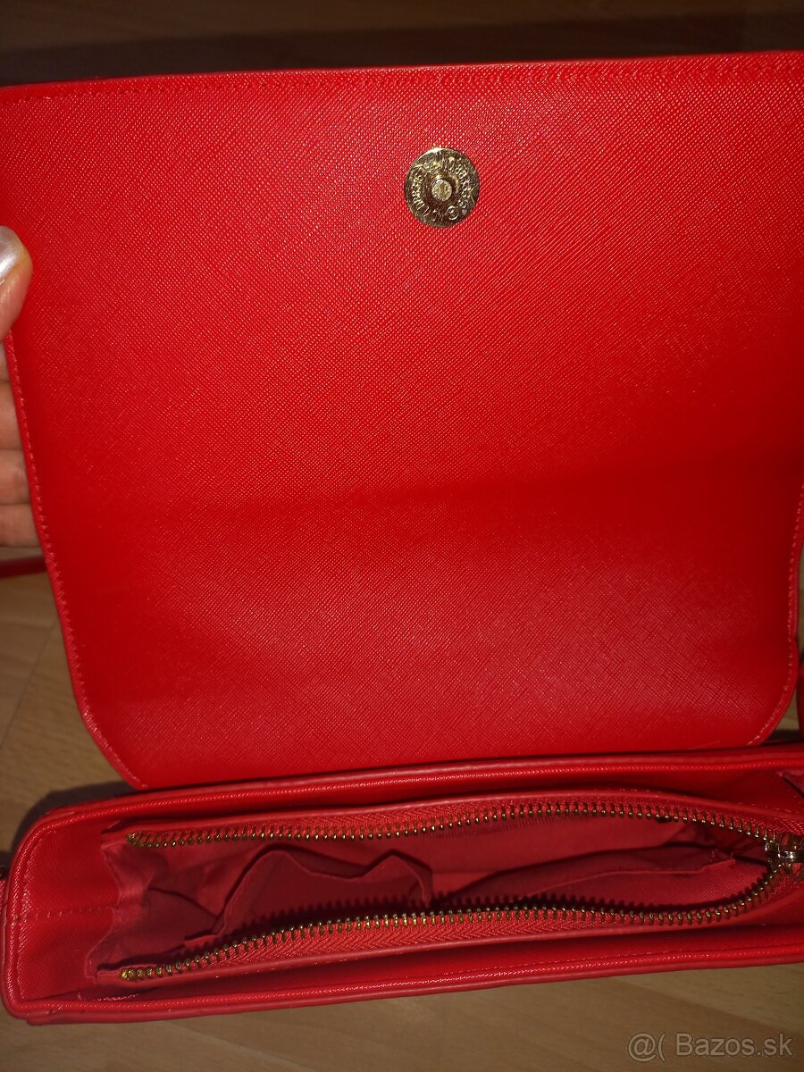 Krásna NOVÁ červená kabelka - 3