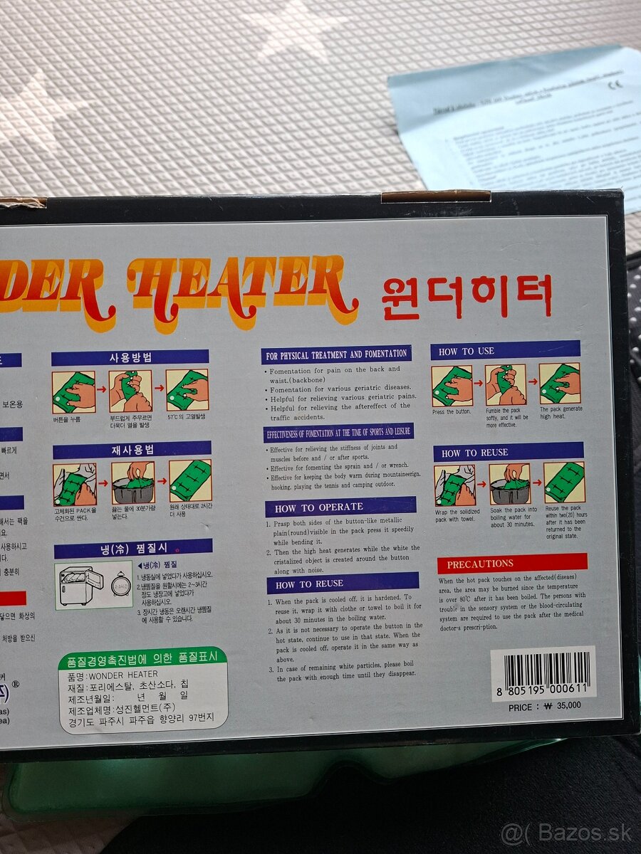 Výhrevný sáčok - 3