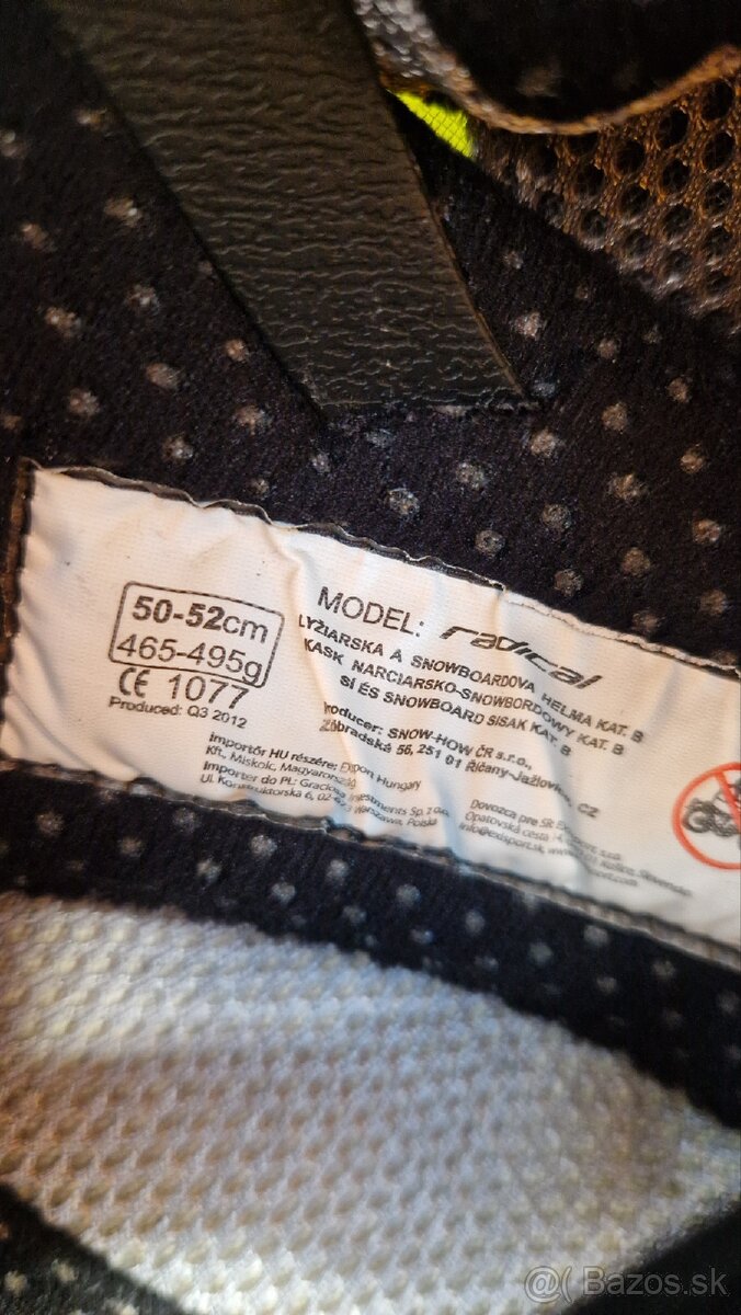 Detská lyžiarska prilba + okuliare - 3