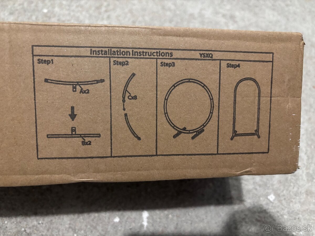 Kovový stojan na balónový oblúk - 3