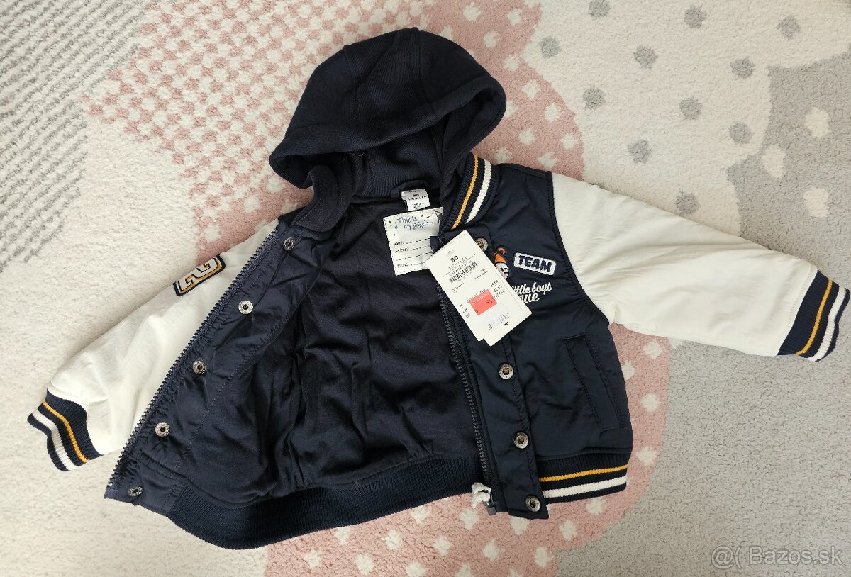 Detské bundy ( nové) veľ. 68-74 - 3