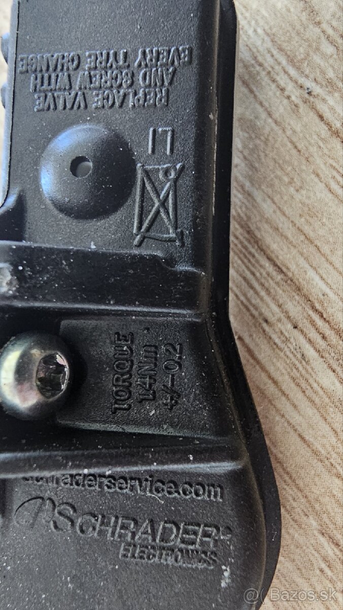 4 kusy TPMS S3A101-12 8808-9006 Schrader - 3