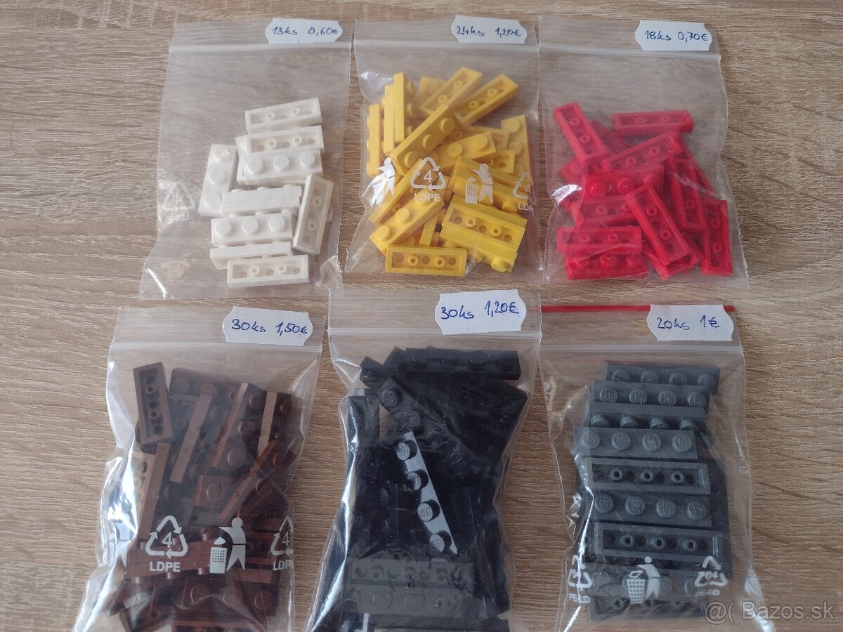 Lego diely v baleniach 1 - 3