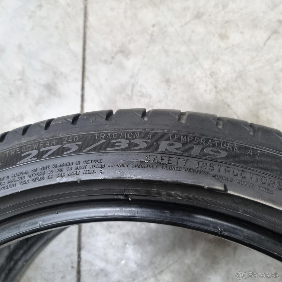 Letné pneumatiky 275/35 R19 MICHELIN RSC - 3