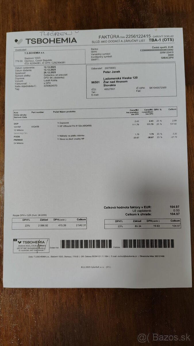 HP OfficeJet Pro 8132e - 3