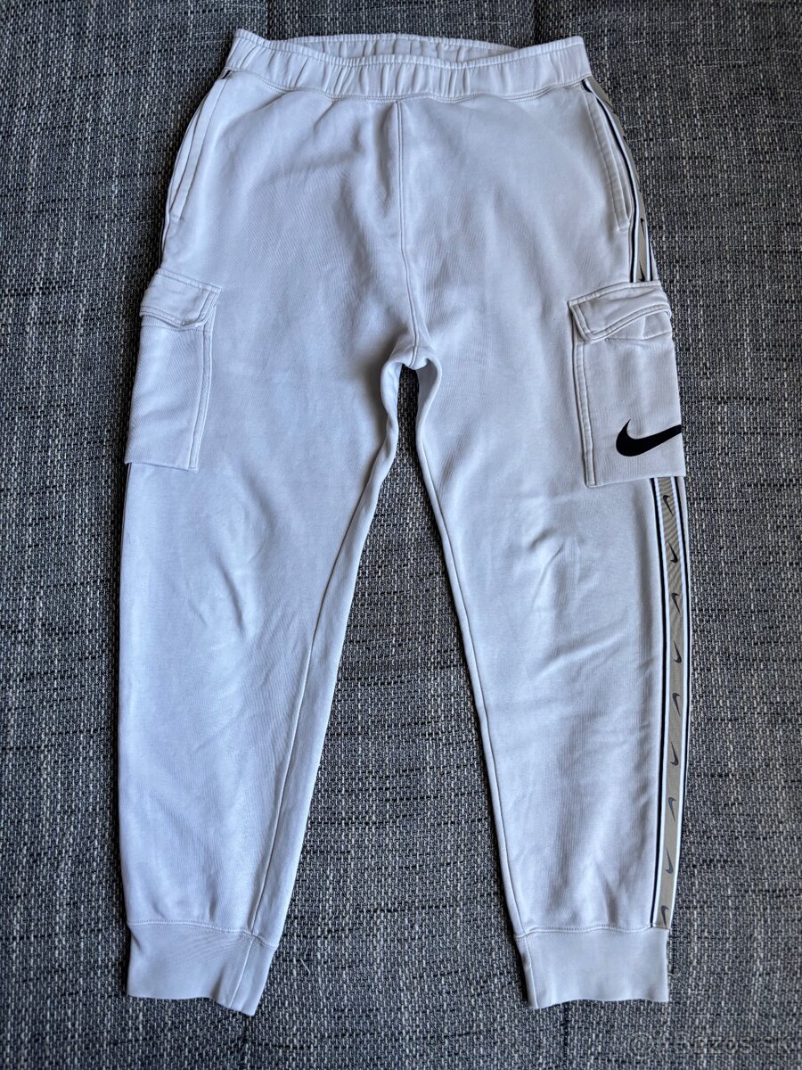Nike teplaky kremove - 3