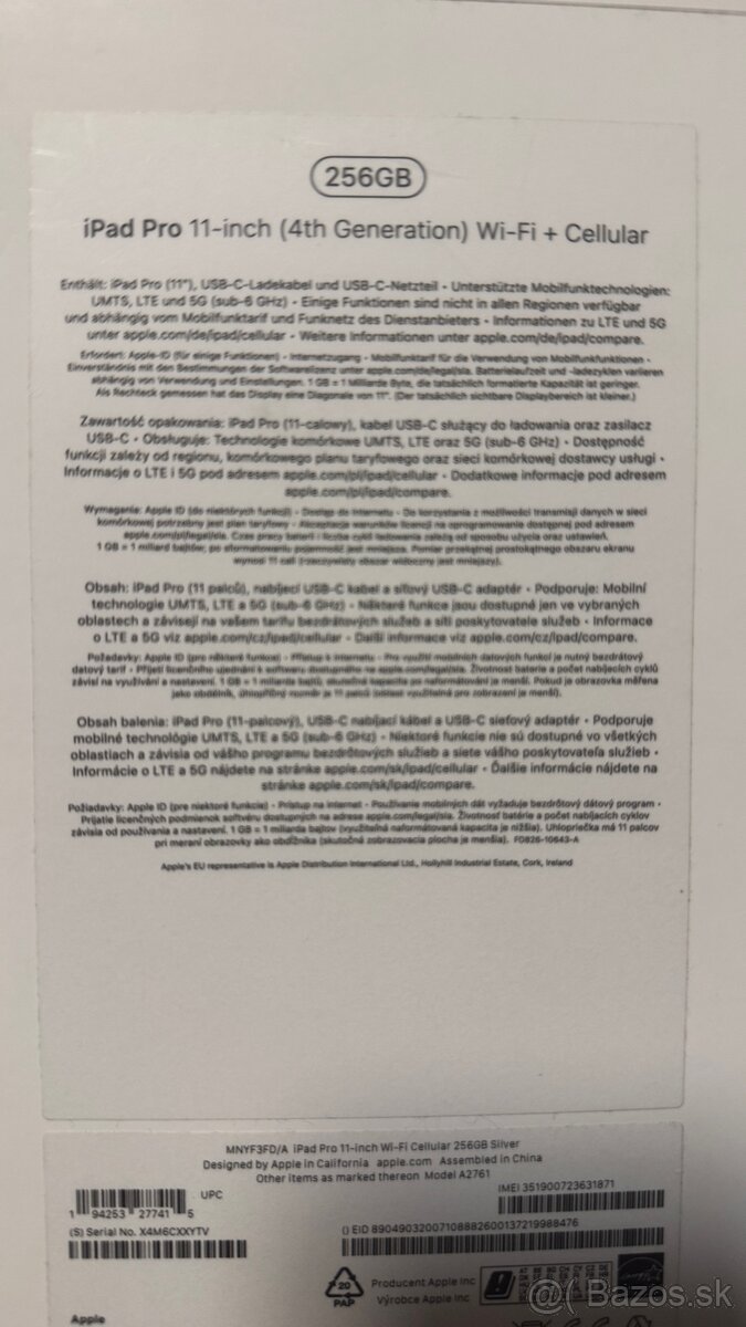 Apple Ipad Pro (4.generácia) WIFI + CELLULAR - 3