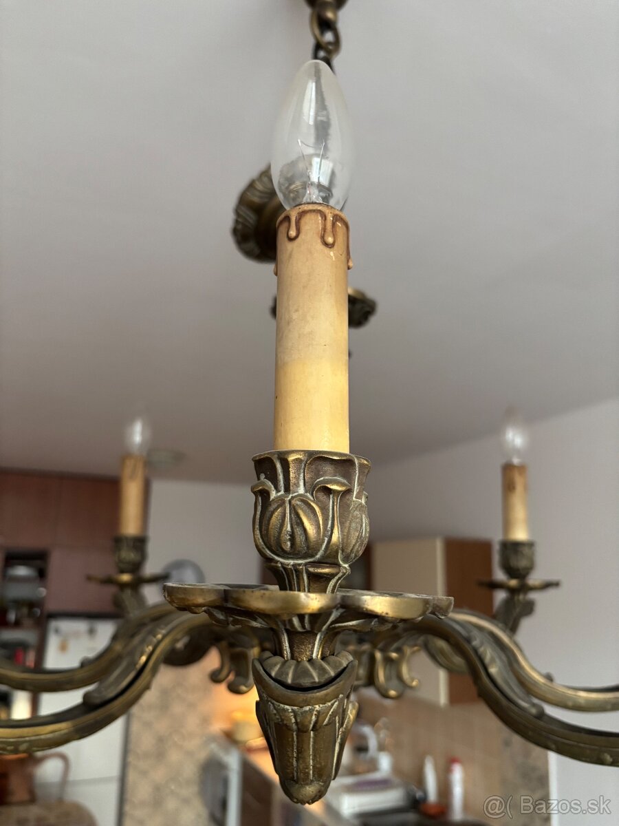 Mosadzný luster - 3