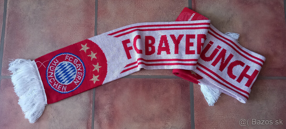 5x TOP sal za 50€ Šály futbalových klubov + darček post grat - 3