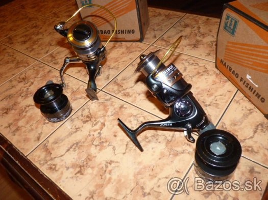 Predam 2 ks novych rybarskych navijakov HIBOY 50,2 ks-46 eur - 3