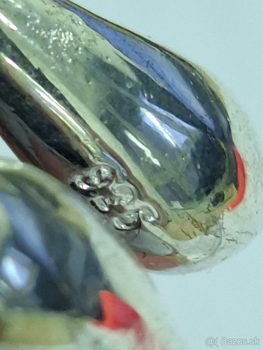 Strieborný set - náramok a náušnice - 3