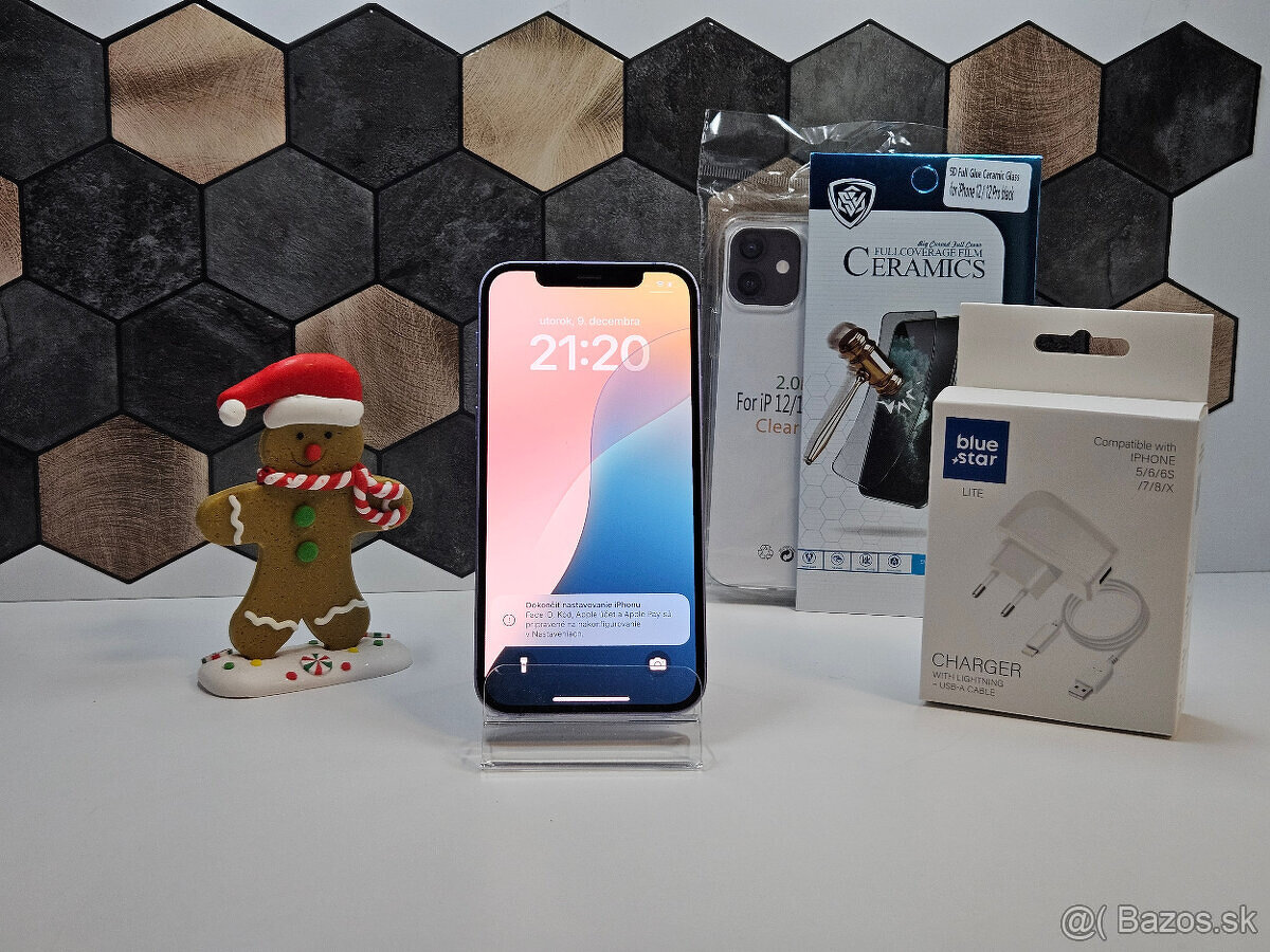 iphone 12 64GB Fialový | 100% ZDRAVIE - 3