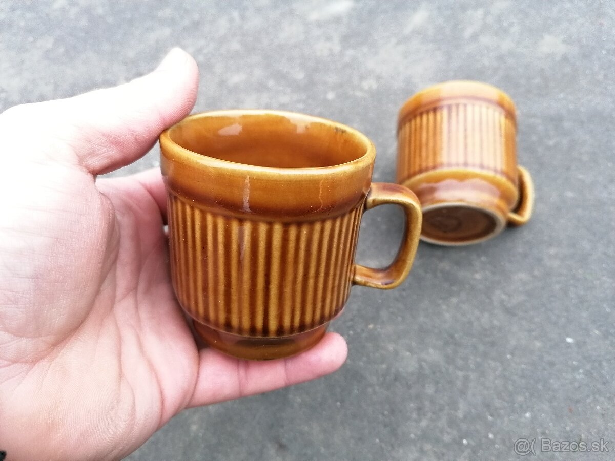 Predám keramické hrnčeky Kera Vitral - 3