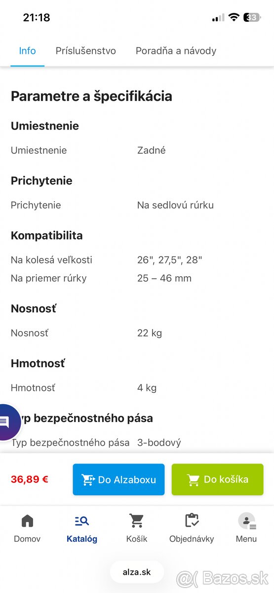 Detská cyklosedačka - 3