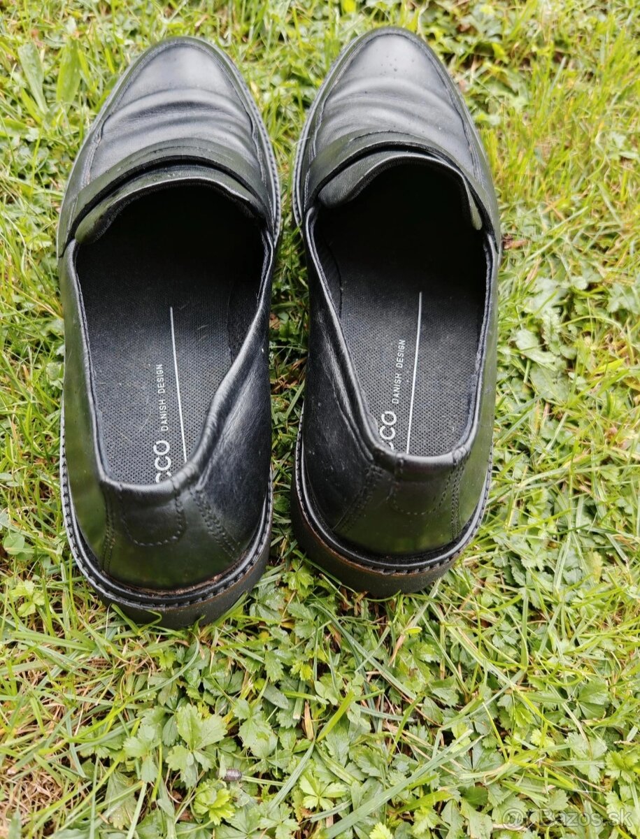 Dámske kožené topánky Ecco veľ 40 - 3