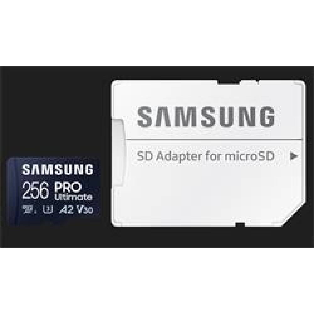 Samsung microSDXC 256GB PRO Ultimate + SD adapter - 3
