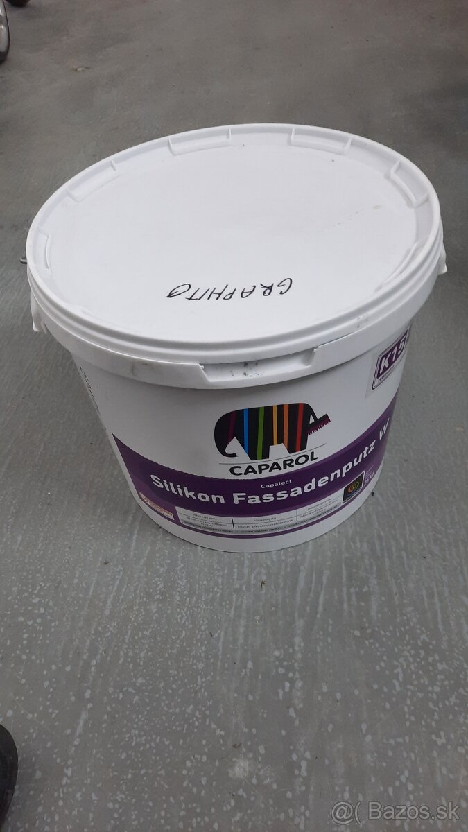 Fasadna omietka CAPAROL GRAPHIT 0 - 3