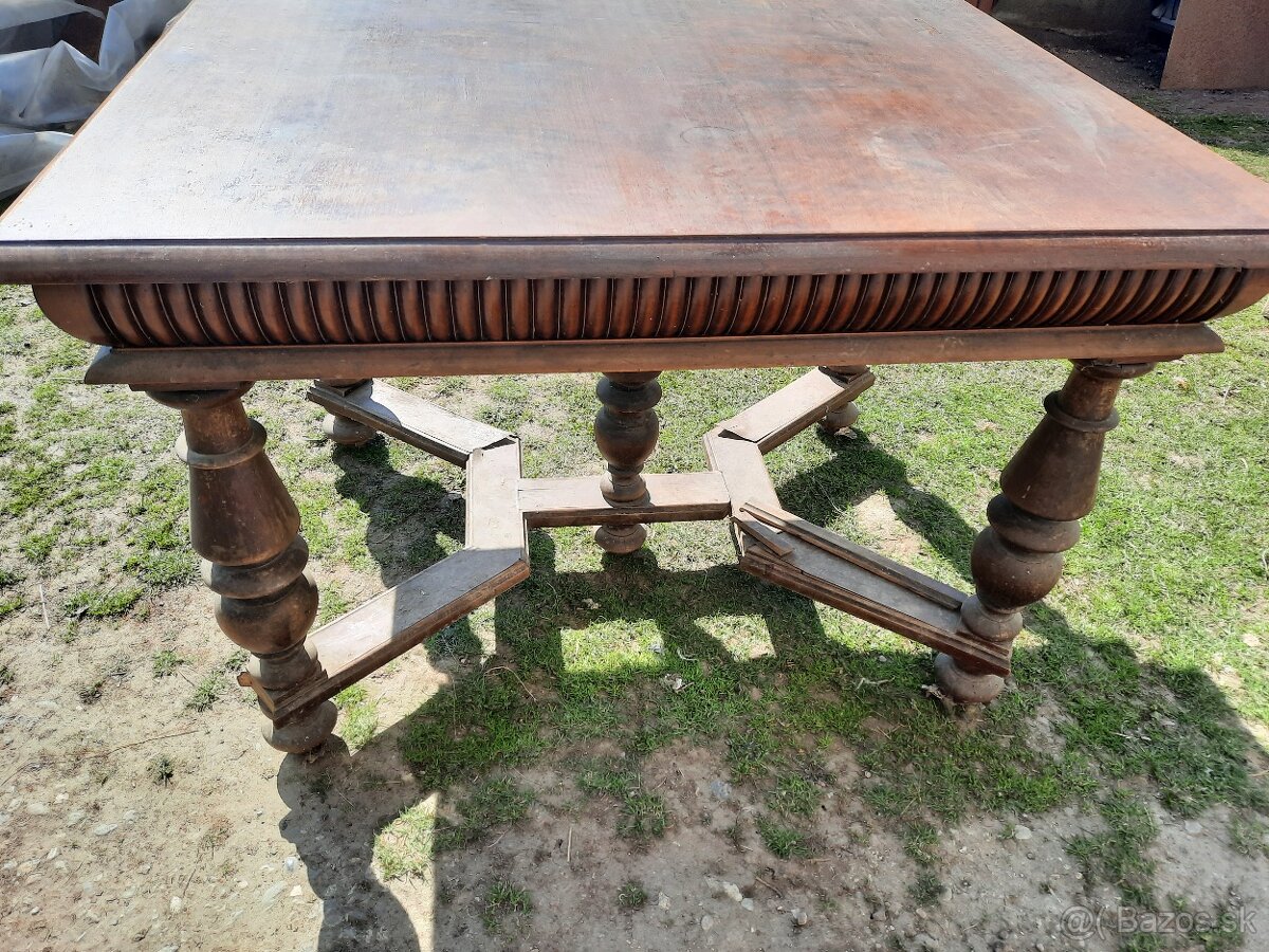 Predám pôvodný starožitný stôl - 3