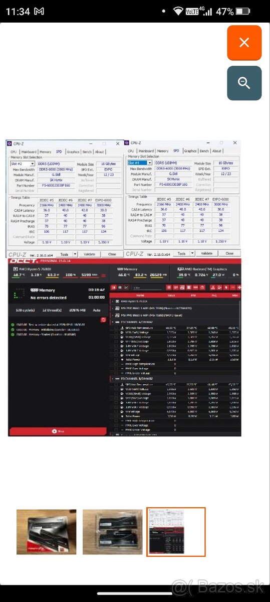 G.SKILL 32GB KIT DDR5 6000 MHz CL30 Trident Z5 - 3