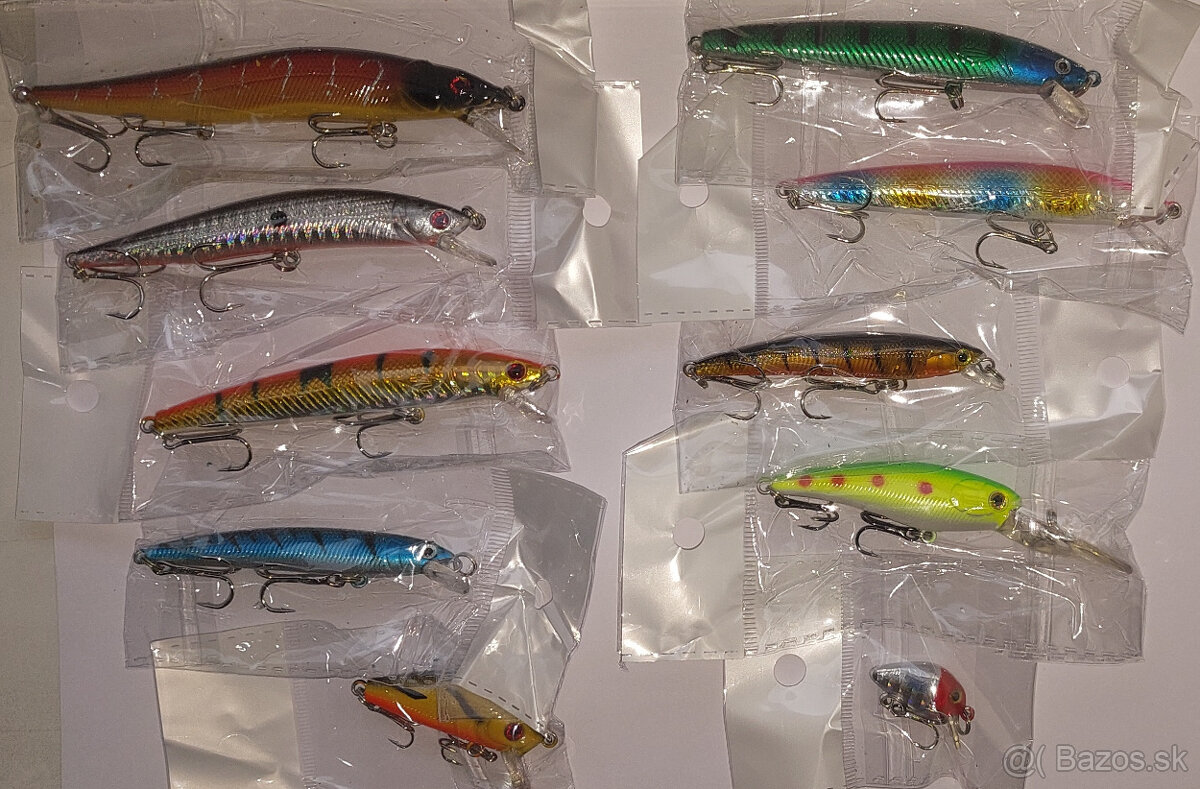 Rybolov - voblery sada mix - 3