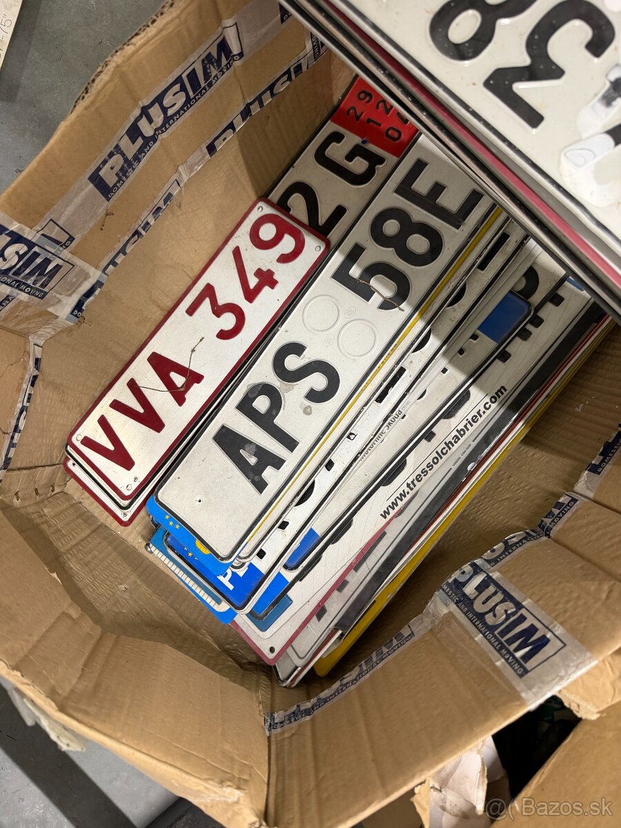 Predám rôzne SPZ z aut - 3