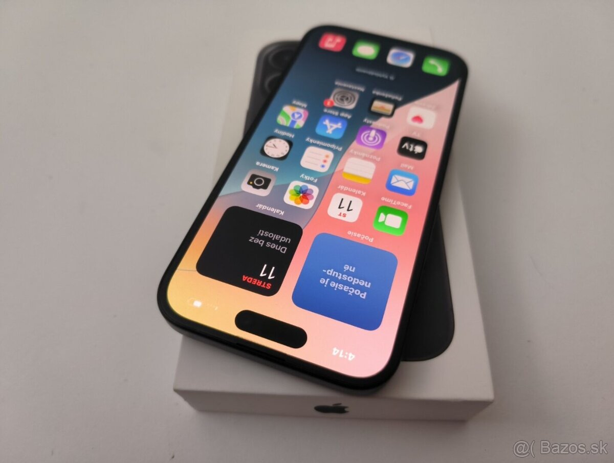 apple iphone 16 128gb Midnight / Batéria 95% - 3