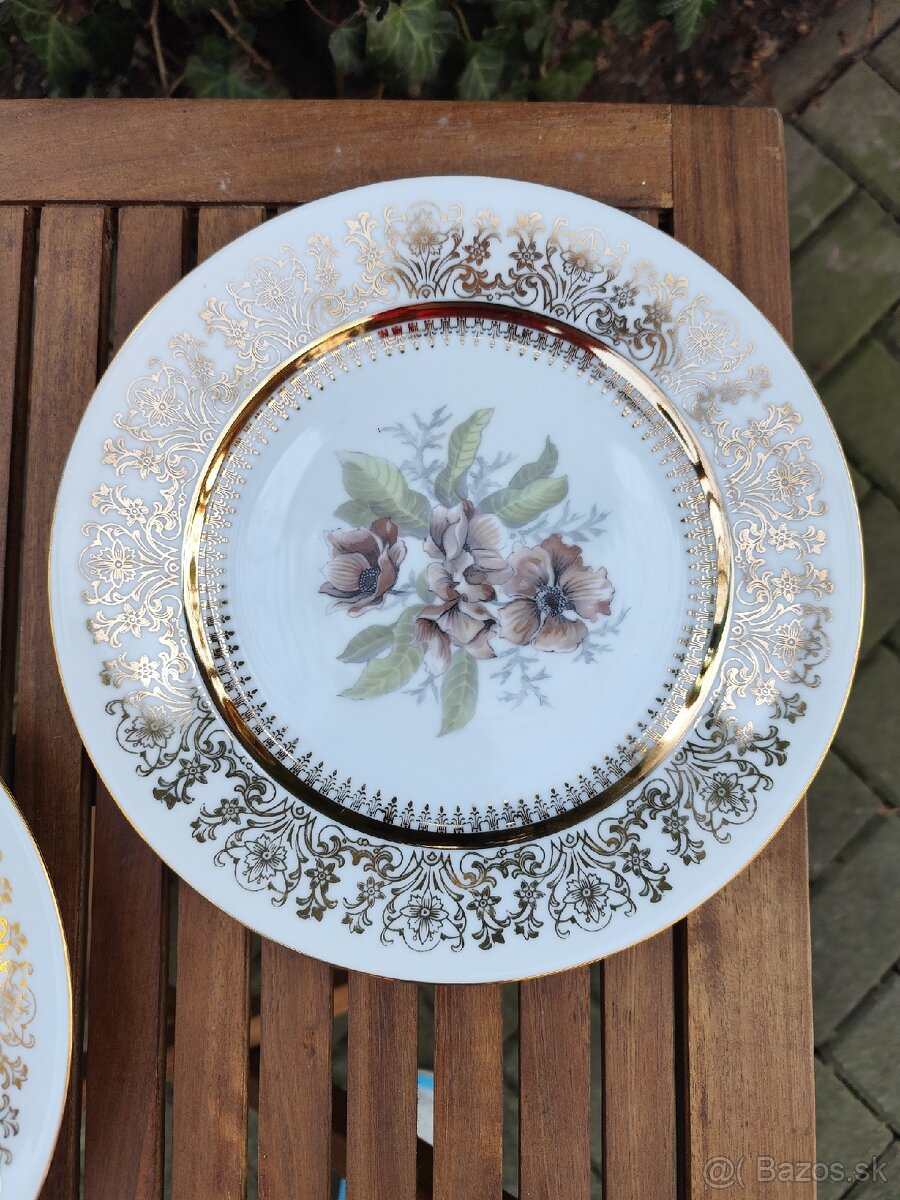 Starý porcelánový tanier - 3