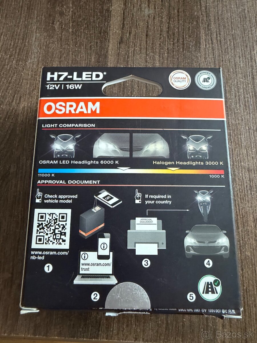 Osram Niger Breaker Led Speed H7 - 3