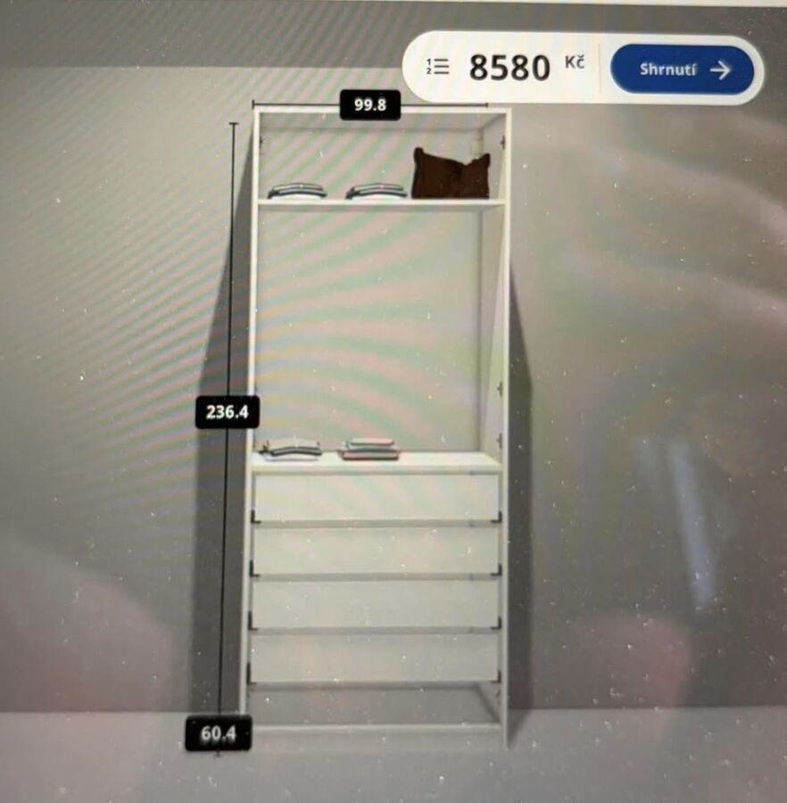skříň Pax Ikea - 3