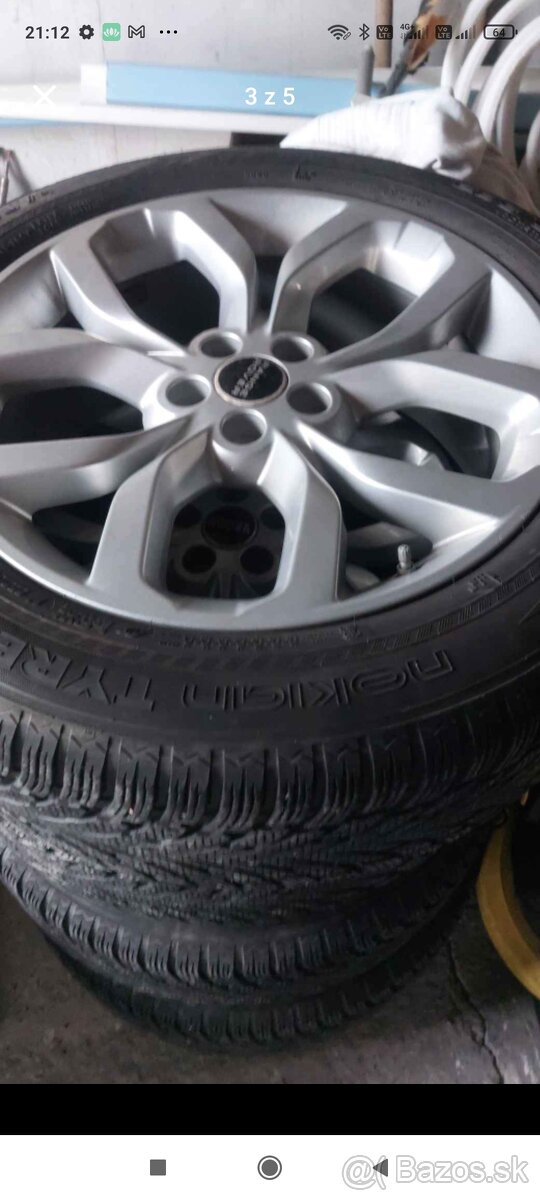 Predám alu disky Rang Rover Evoque