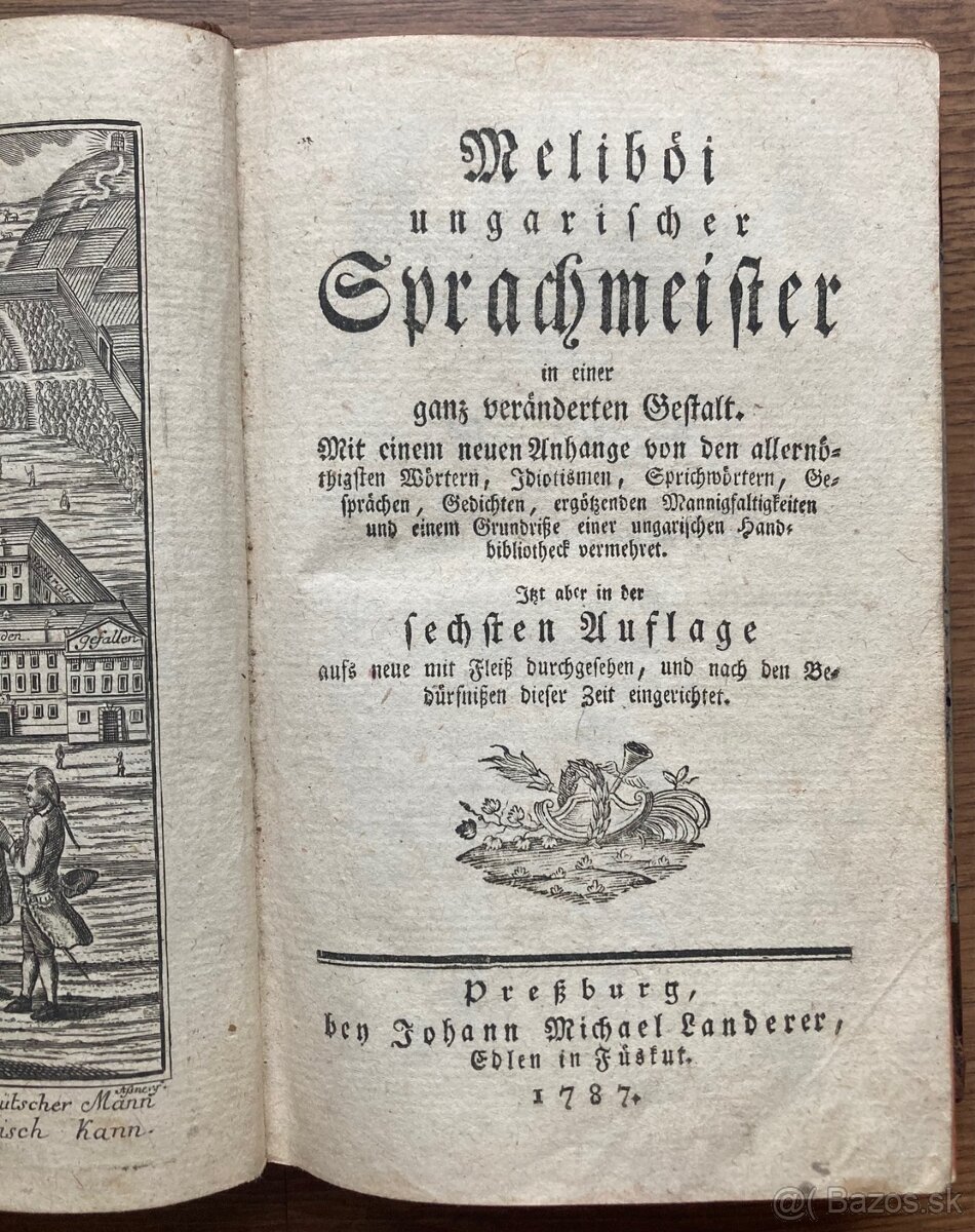(Bél Mátyás) Meliböi: Ungarischer Sprachmeister, 1787 - 3
