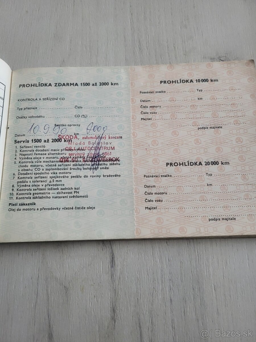 Škoda-Favorit 115,135,136 návod k obsluze a údržbu. - 3