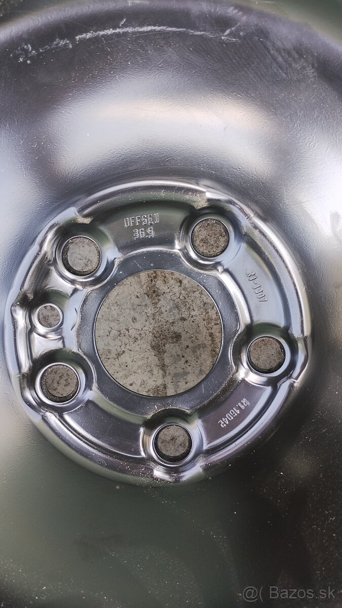 Ocelové disky Fiat 500L 16 5x98 - 3