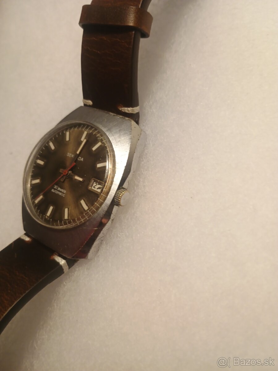 Seconda automatické hodinky 30kameňove - 3