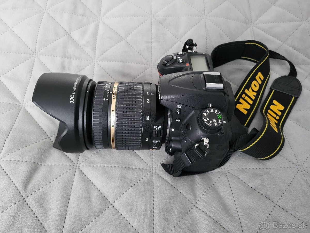 Nikon D7000 (len 24tis. záberov) + Tamron 17-50mm f/2.8 VC + - 3