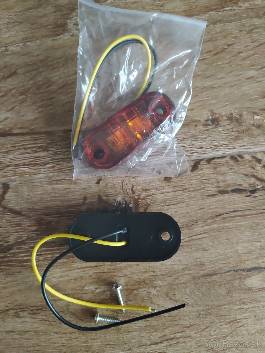 .Oranžové - LED bočné prídavné osvetlenie. - 3