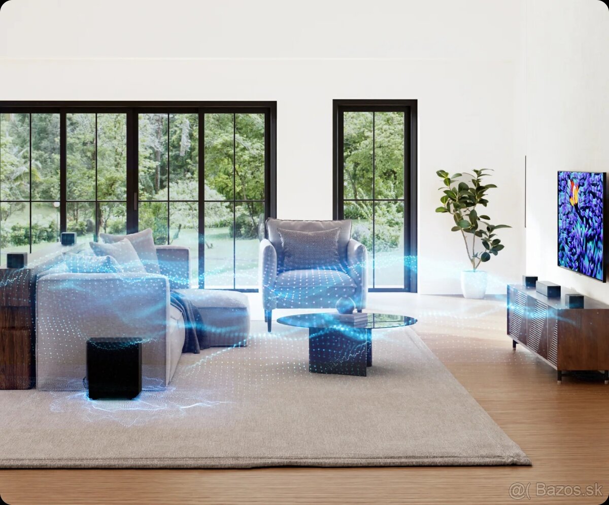 Predám Uptimea Poseidon D70 7.1 domáce kino - 3