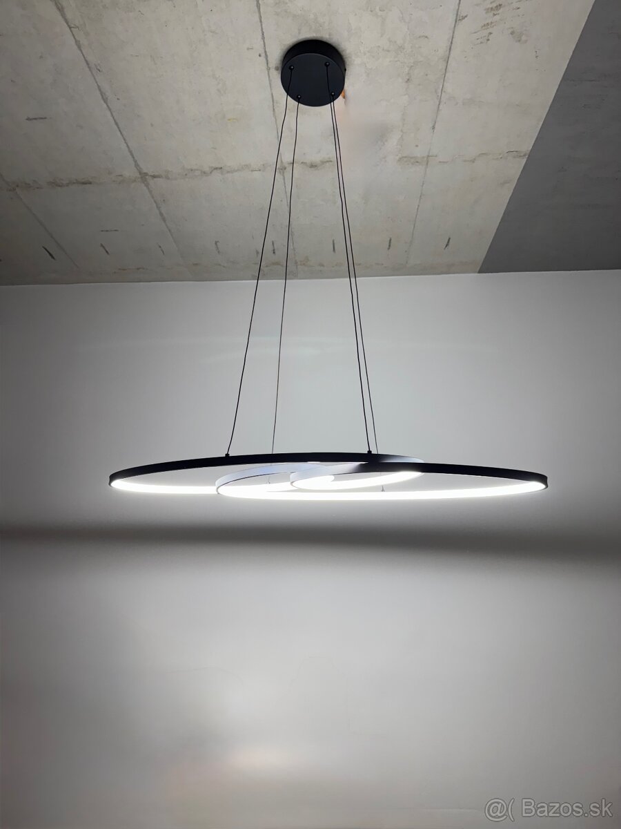 LED Luster Čierny pre inteligentnú domácnosť Loxone Ready - 3