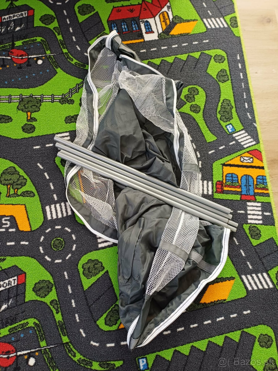 CESTOVNÁ POSTIEĽKA: CARETERO BASIC PLUS GREY + závesné lôžko - 3