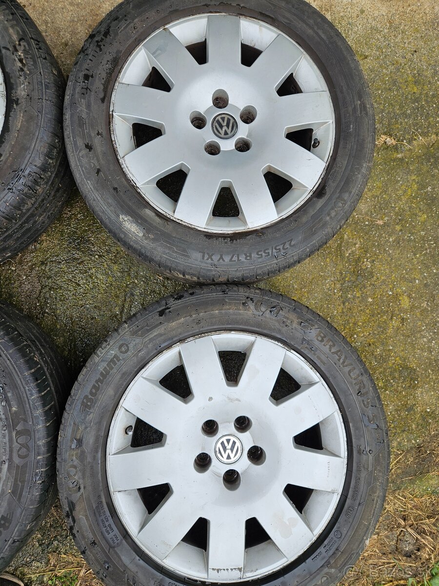 Predám sadu elektronov Skoda Superb 1 5x112 r17 - 3