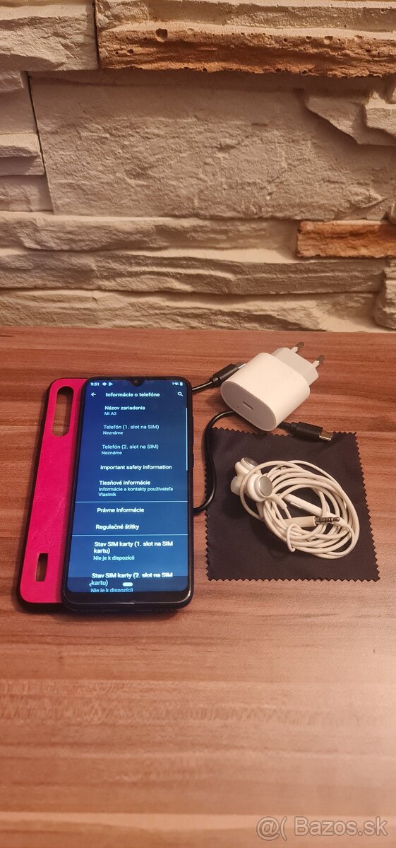 Mi A3 (M1906F9SH) dual sim 64GB blue - 3