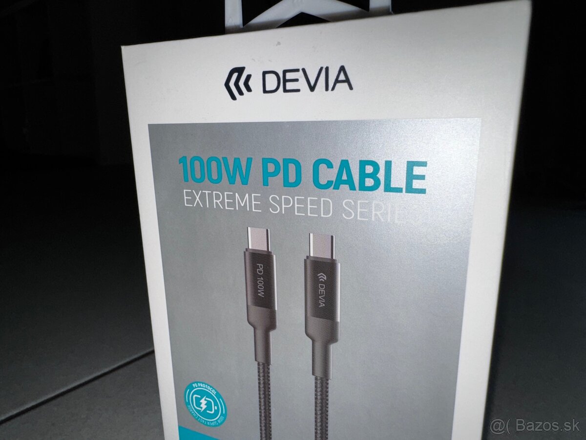 Devia kábel USB-C Extreme speed 100W PD 1.5m - 3