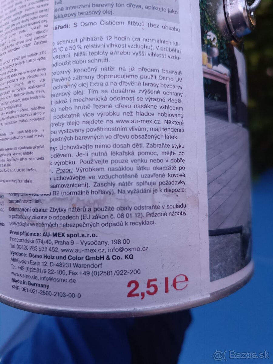 OSmo terasovy olej - 3