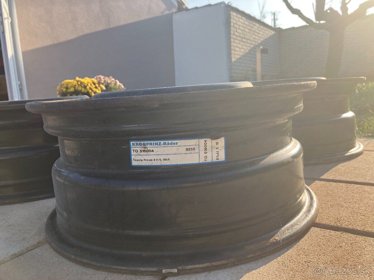 Železné disky z Toyota Previa - 3